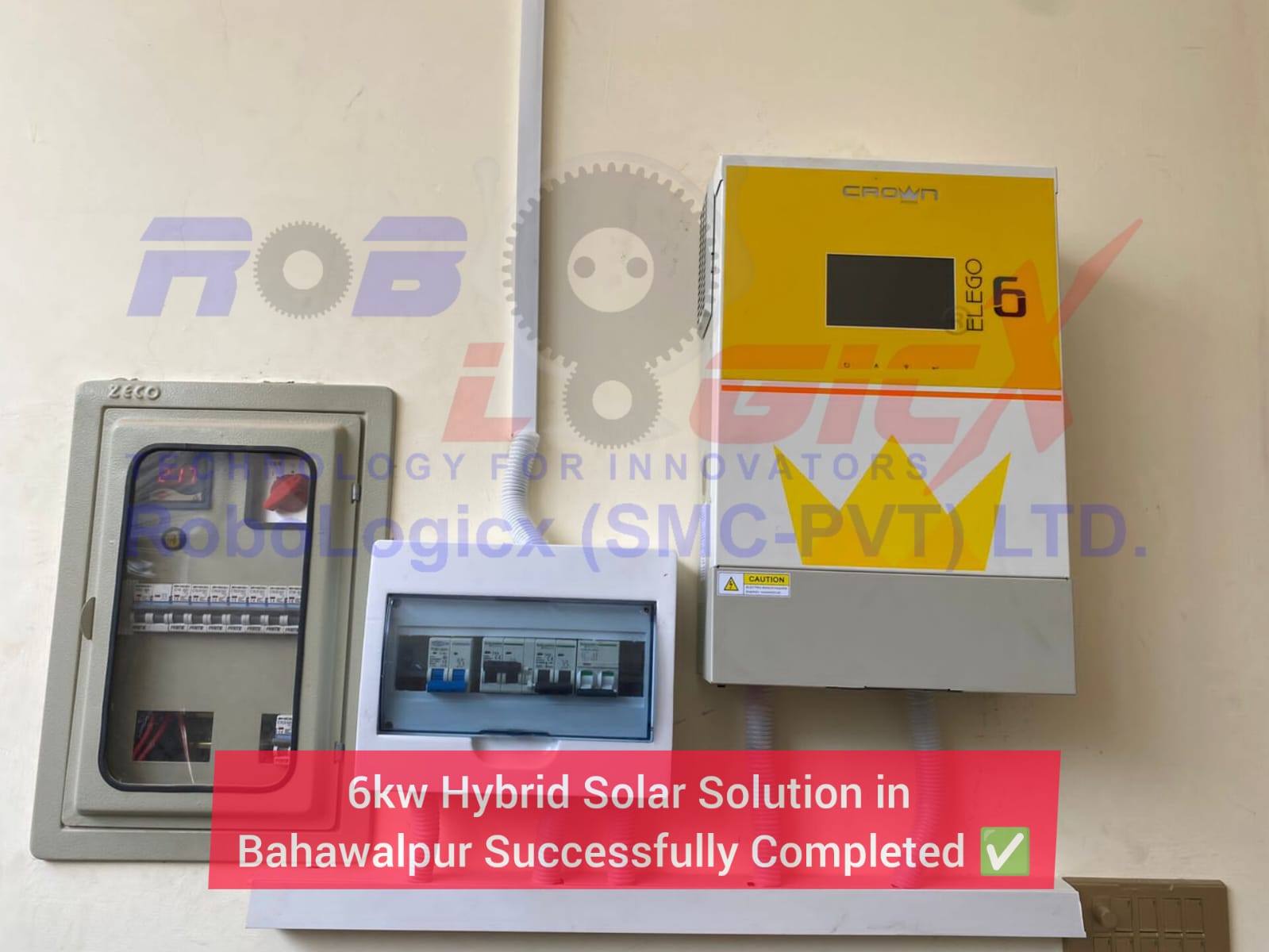 6kw Hybrid Solar Project