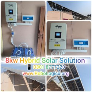 8kw hybrid solar project in Noor garden bahawalpur , robologicx (1)