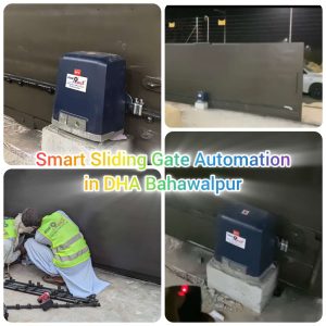 Sliding gate automation project