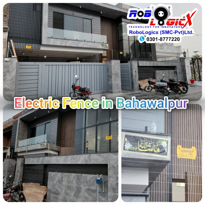 Electric Fence installation in Bahawalpur by Robologicx